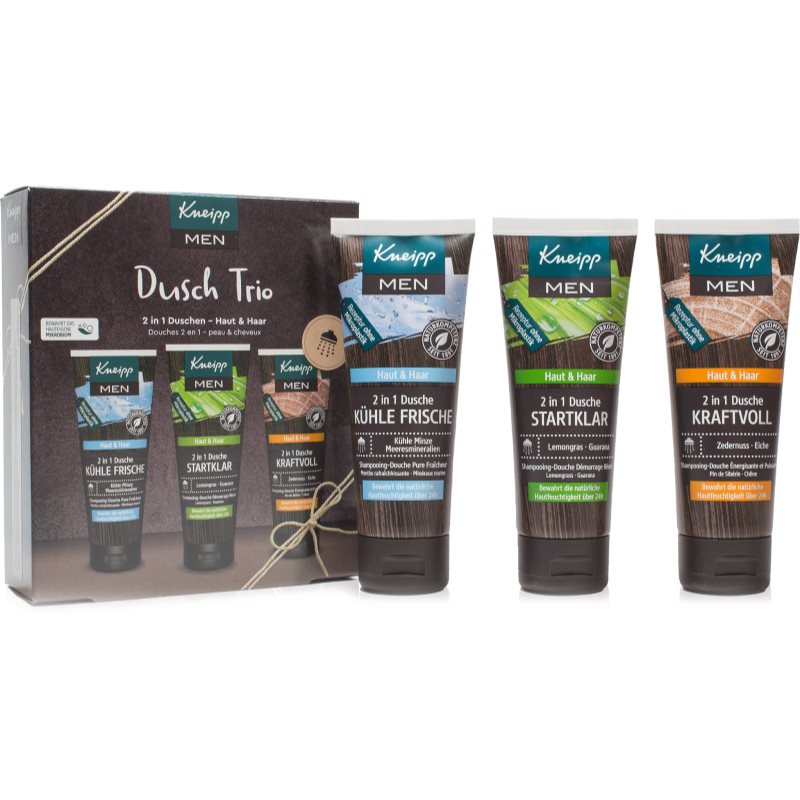 Kneipp Men Shower Trio set cadou (in dus) pentru bărbați