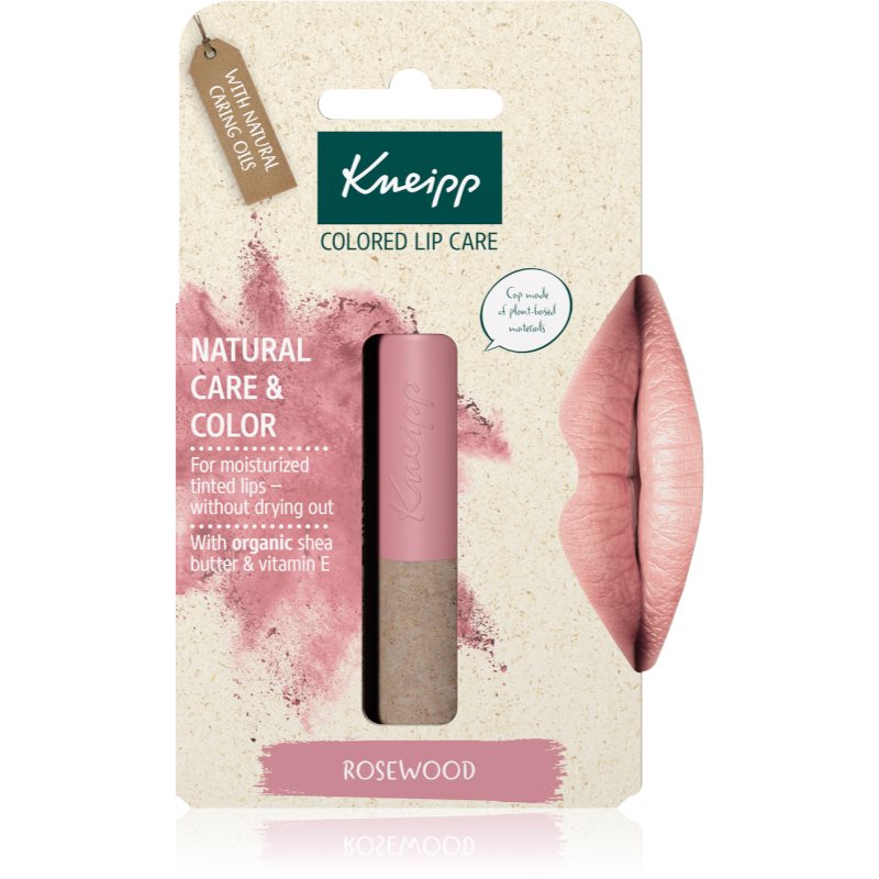Kneipp Natural Care & Color balsam de buze colorat culoare Rosewood 3.5 g Kneipp Natural Care & Color balsam de buze colorat culoare Rosewood 3.5 g