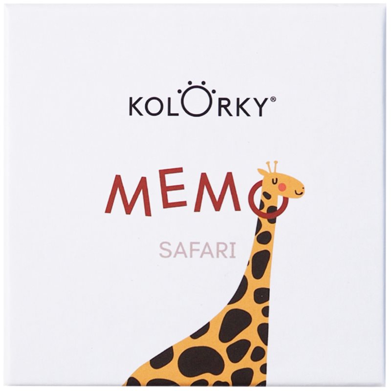 Kolorky Memo Game Safari Pexoso 20 buc