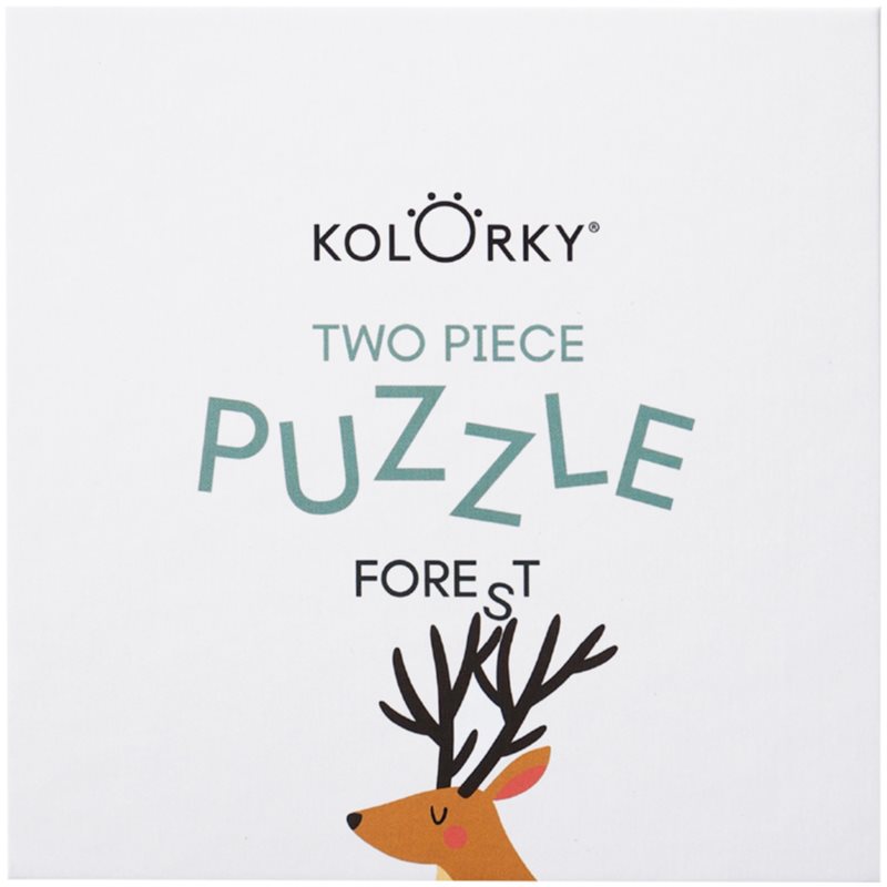 Kolorky Puzzle Two Piece Forest puzzle 10 buc