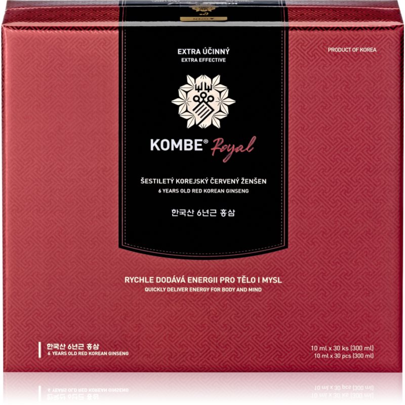 Kombe Kombe Royal Ginseng Extract Ginseng 30x10 ml