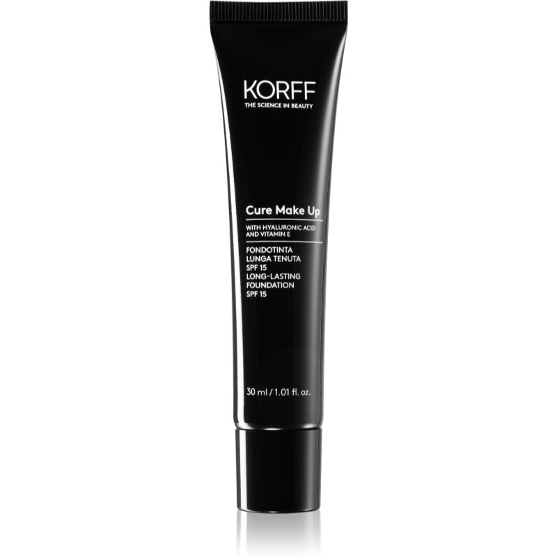 Korff Cure Makeup machiaj persistent SPF 15 culoare 01 Creamy 30 ml