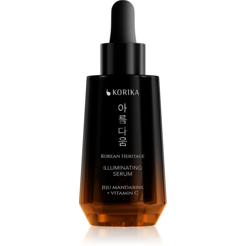 KORIKA Korean Heritage Jeju Mandarin + Vitamin C Premium Illuminating Serum ser facial (iluminator) cu vitamina C 30 ml