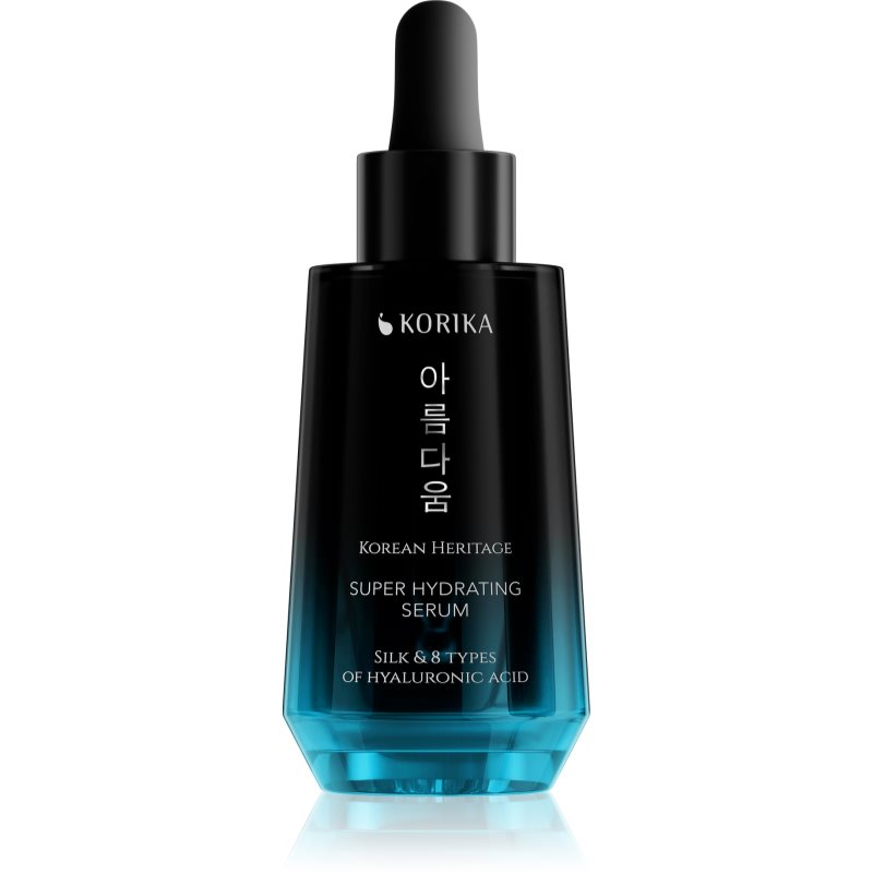 KORIKA Korean Heritage 8 Types of Hyaluronic Acid Premium Super Hydrating Serum ser facial hidratant, cu 8 tipuri de acid hialuronic 30 ml