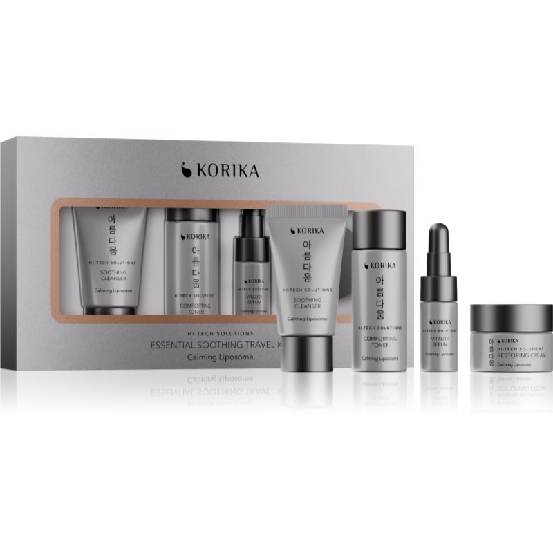 KORIKA HI-TECH SOLUTIONS Essential Soothing Travel Set Seturi pentru voiaj pentru netezirea pielii