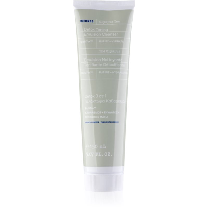 Korres Olympus Tea emulsie pentru curatare 3 in 1 150 ml