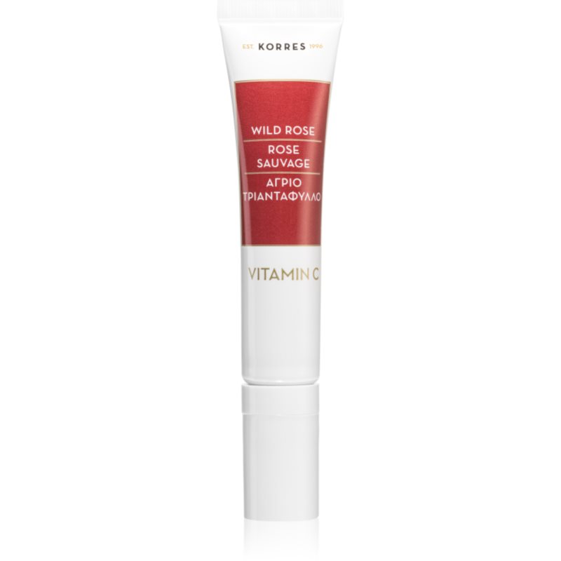 Korres Wild Rose crema de ochi iluminatoare 15 ml Korres Wild Rose crema de ochi iluminatoare 15 ml