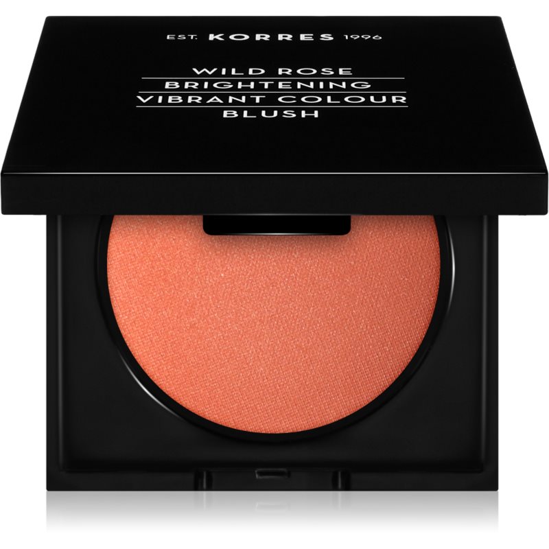 Korres Wild Rose fard de obraz sub forma de pudra culoare 18 Peach 5.5 g