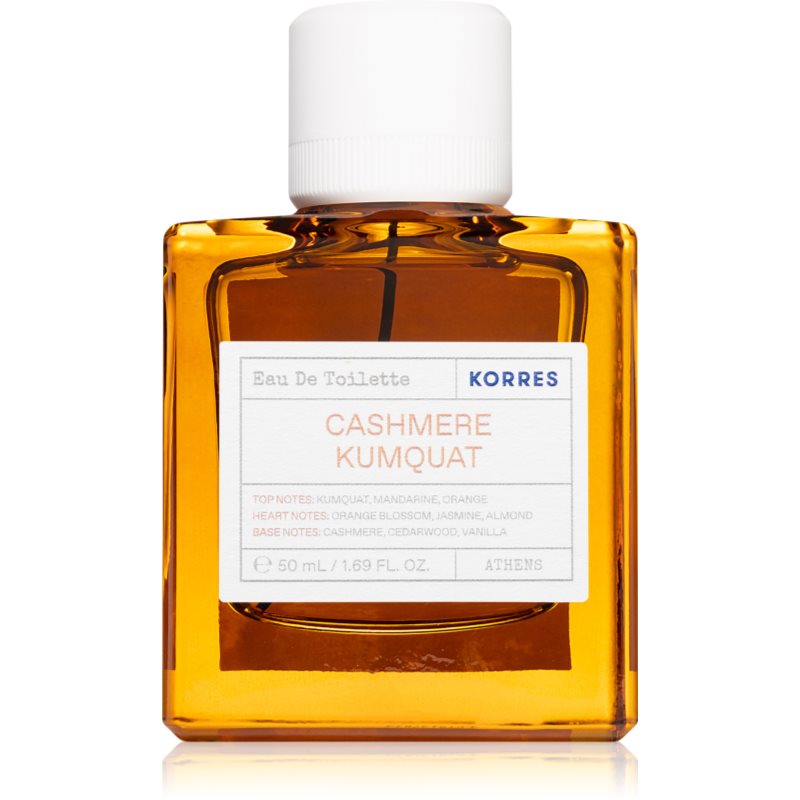 Korres Cashmere Kumquat Eau de Toilette pentru femei 50 ml