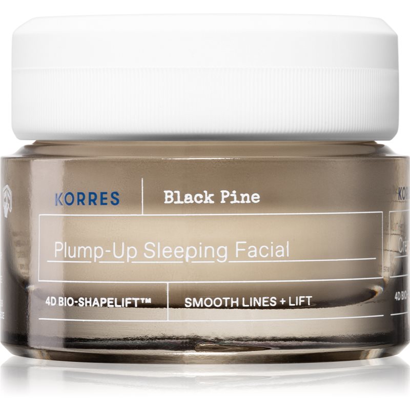 Korres Black Pine crema de noapte cu efect lifting 40 ml