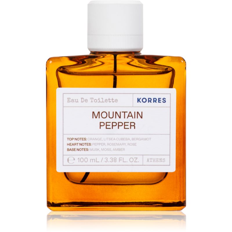 Korres Mountain Pepper Eau de Toilette unisex 100 ml Korres Mountain Pepper Eau de Toilette unisex 100 ml