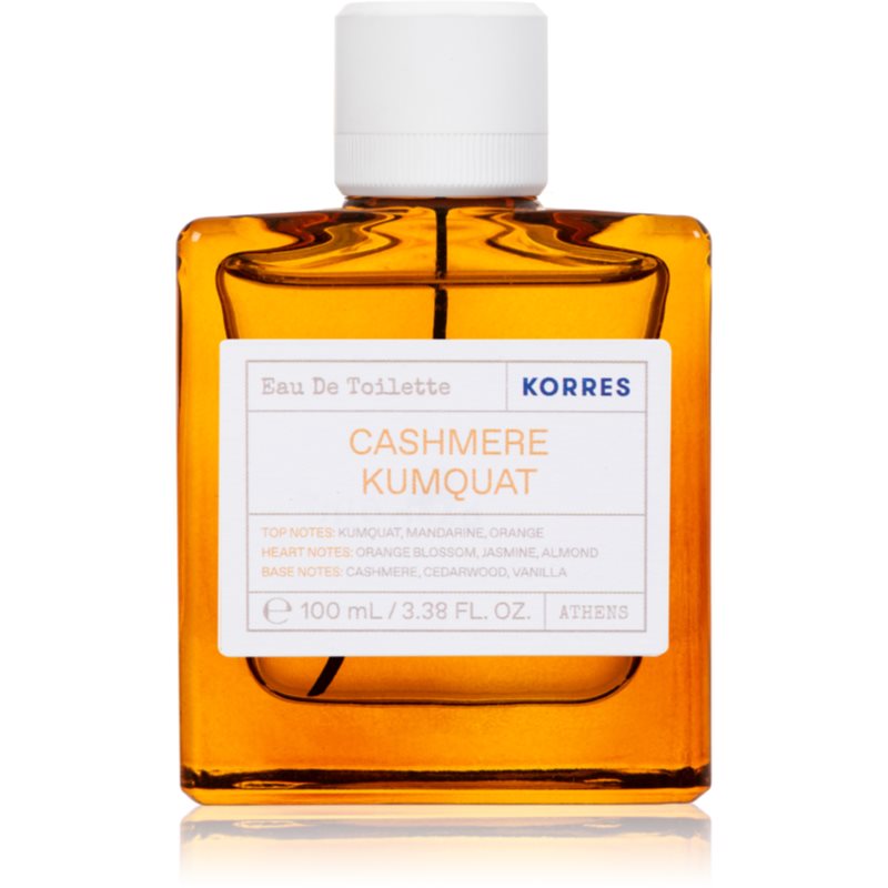 Korres Cashmere Kumquat Eau de Toilette pentru femei 100 ml