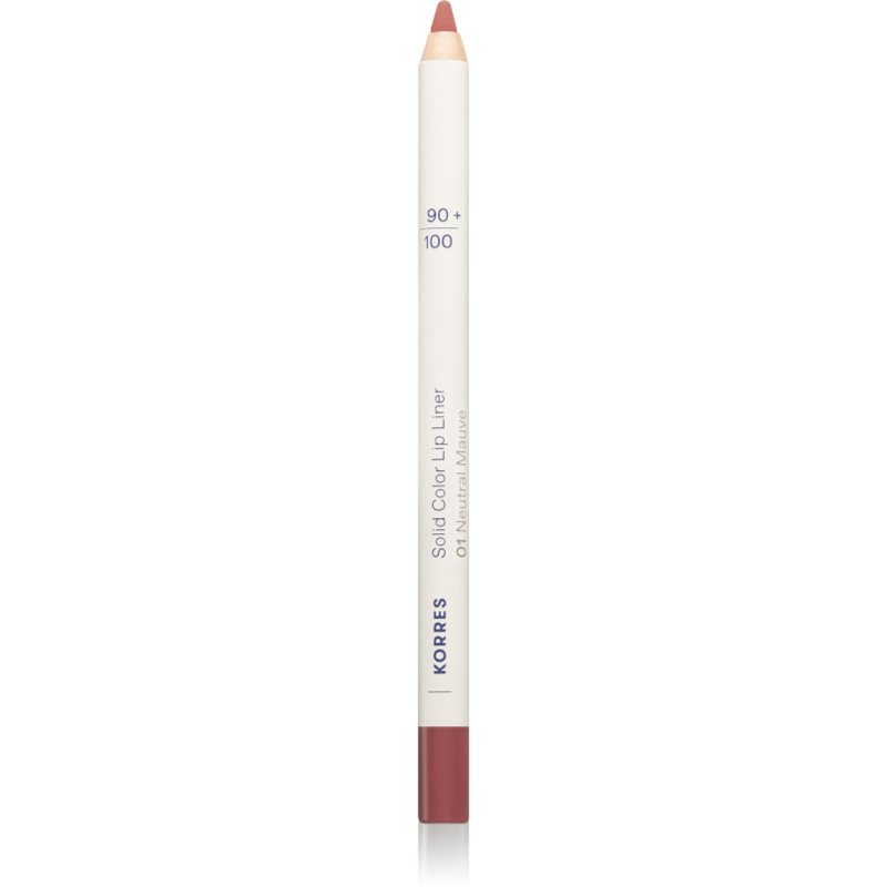 Korres Solid Color Lip Liner creion contur buze culoare 01 Neutral Mauve 1.2 g