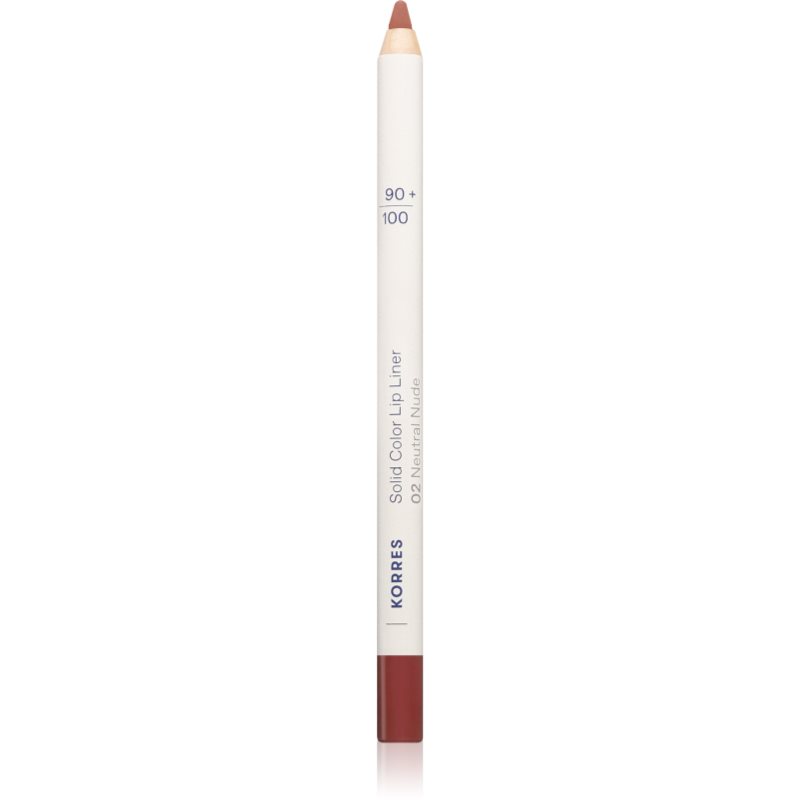Korres Solid Color Lip Liner creion contur buze culoare 02 Neutral Nude 1.2 g