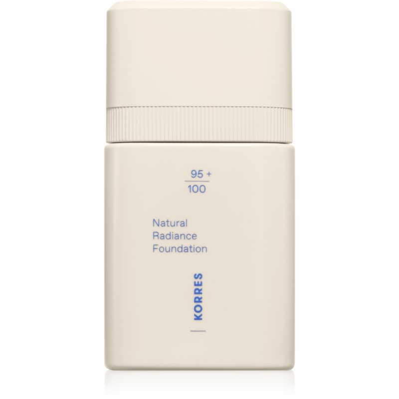 Korres Natural Sheer Foundation make-up cu textura usoara pentru un look natural culoare 03 Tan 30 ml