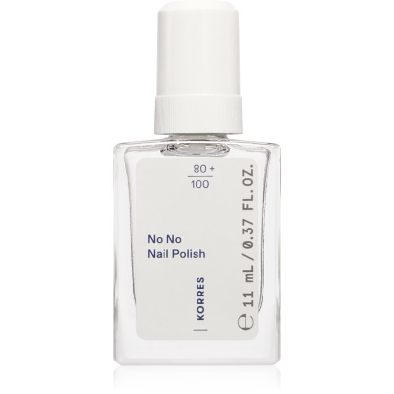 Korres No No Nail Polish lac intaritor de baza pentru unghii 11 ml