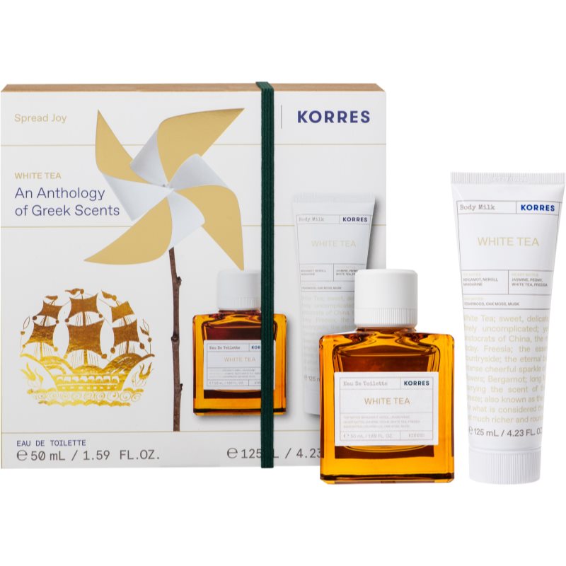 Korres White Tea set cadou pentru femei Korres White Tea set cadou pentru femei