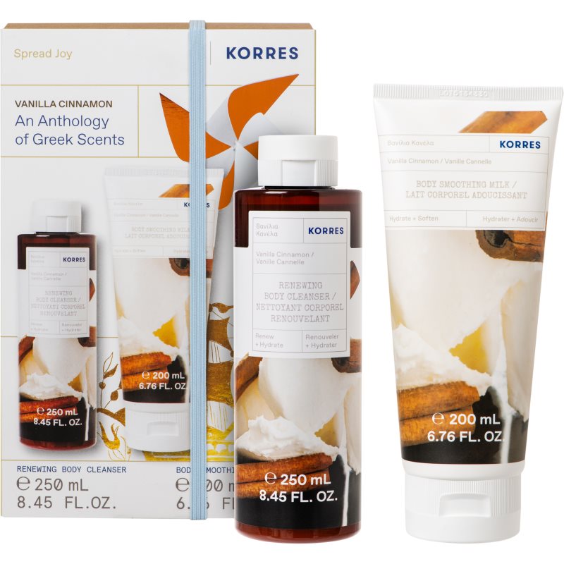 Korres Vanilla & Cinnamon set cadou pentru femei Korres Vanilla & Cinnamon set cadou pentru femei