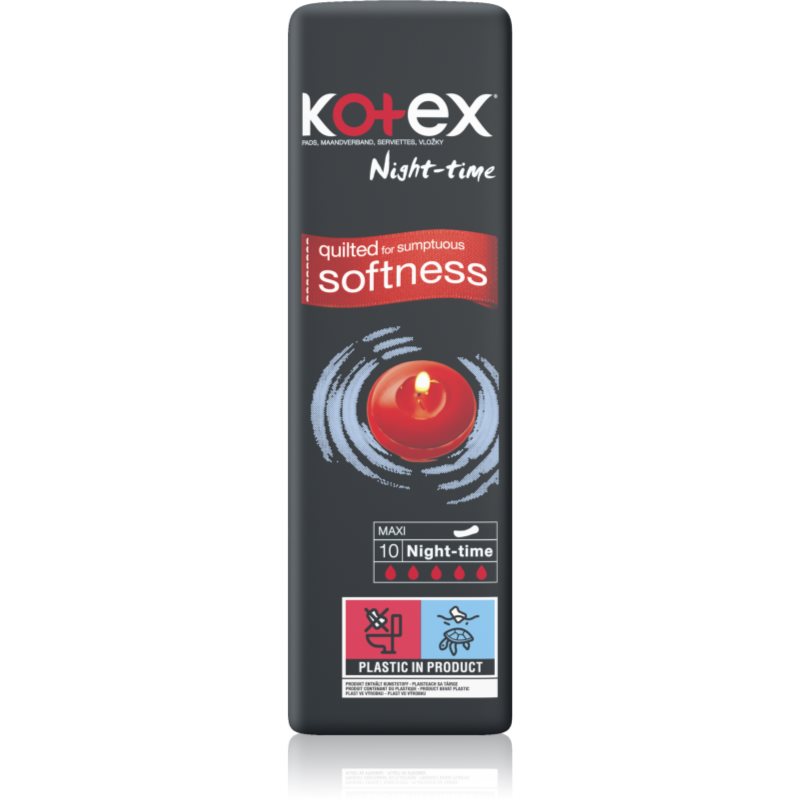Kotex Maxi Night-time absorbante pentru noapte 10 buc