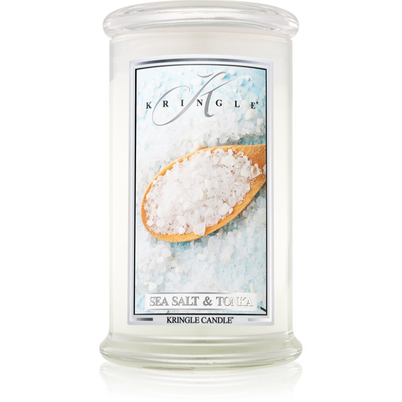 Kringle Candle Sea Salt & Tonka lumânare parfumată 624 g