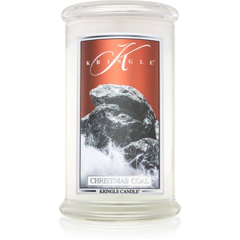 Kringle Candle Christmas Coal lumânare parfumată 624 g
