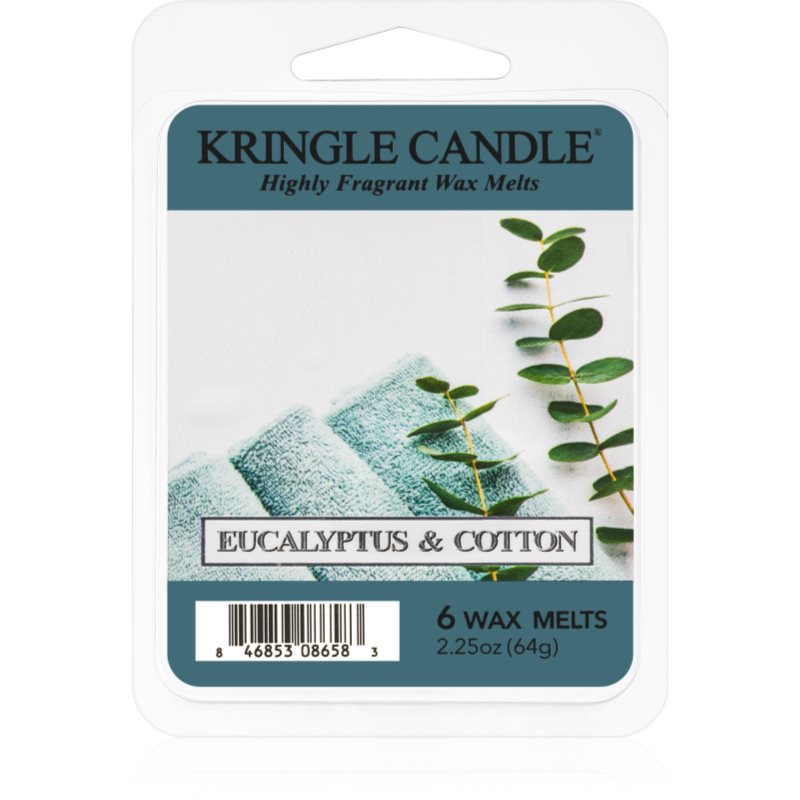 Kringle Candle Eucalyptus & Cotton ceară pentru aromatizator 64 g