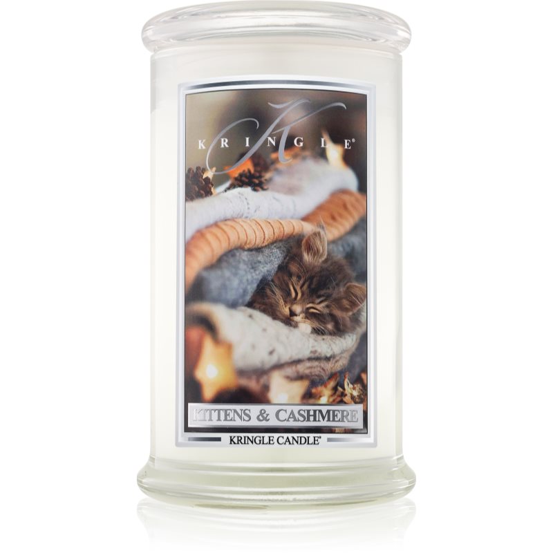 Kringle Candle Kittens & Cashmere lumânare parfumată 624 g