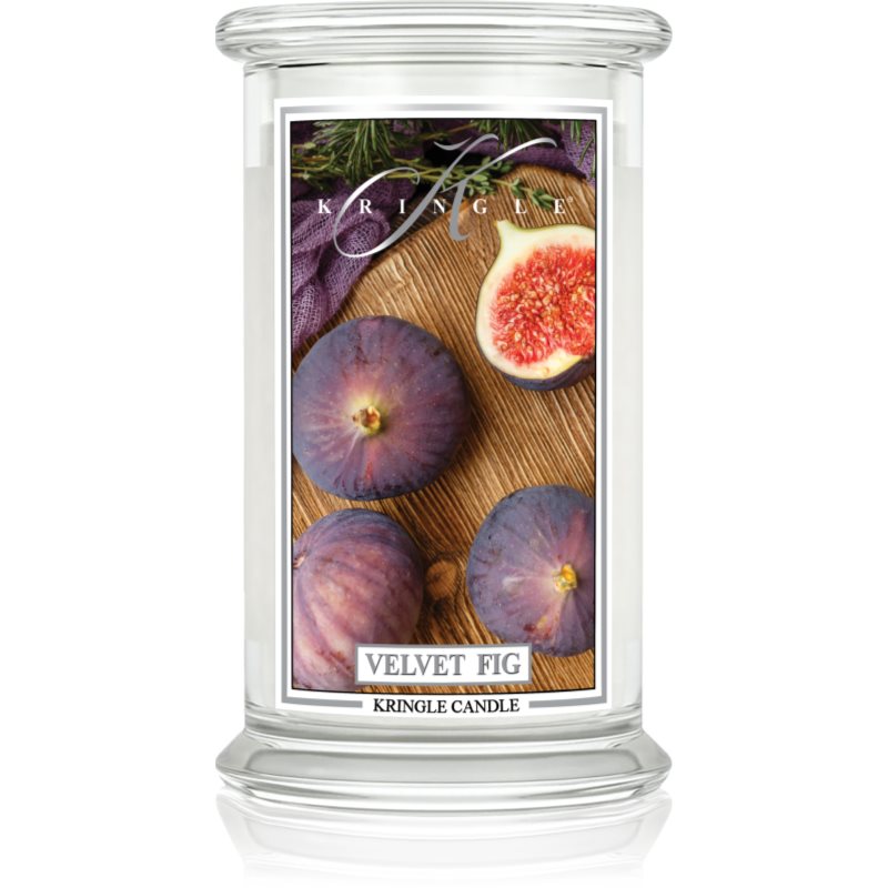 Kringle Candle Velvet Fig lumânare parfumată 623 g