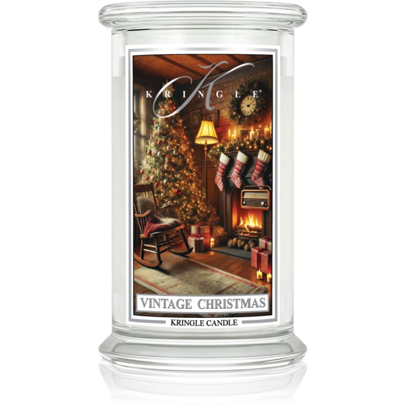 Kringle Candle Vintage Christmas lumânare parfumată 623 g