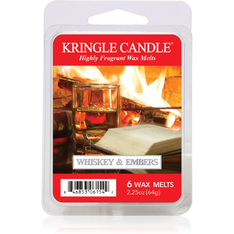 Kringle Candle Whiskey & Embers ceară pentru aromatizator 64 g