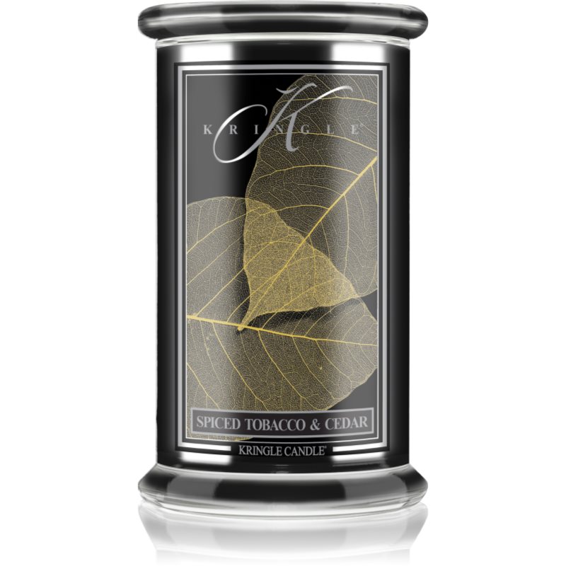 Kringle Candle Spiced Tobacco & Cedar lumânare parfumată 623 g