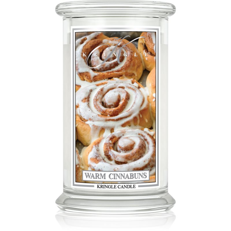 Kringle Candle Classic Warm Cinnabuns lumânare parfumată 623 g