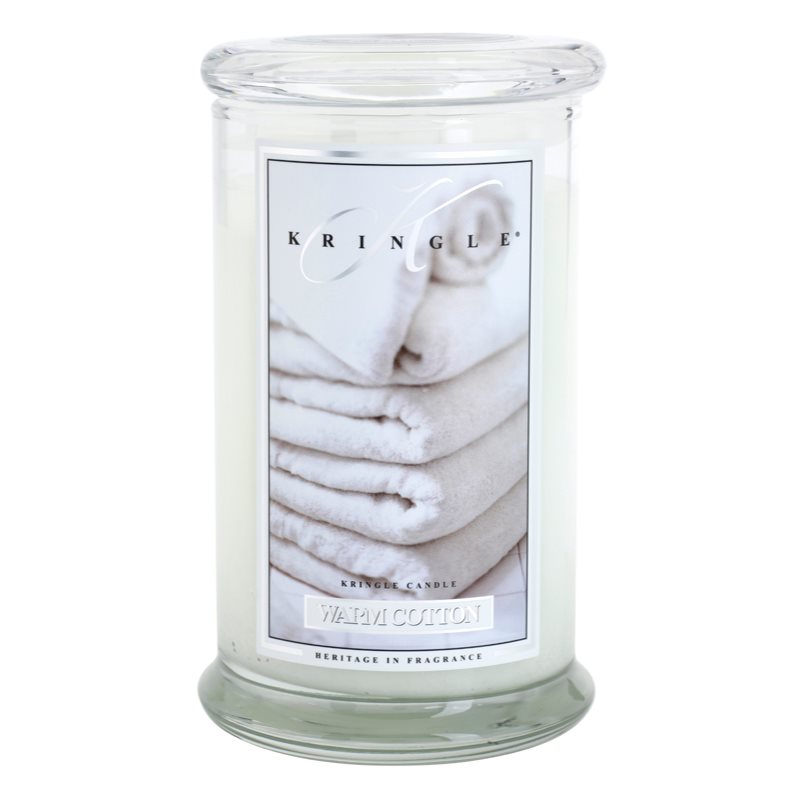 Kringle Candle Warm Cotton lumânare parfumată 624 g