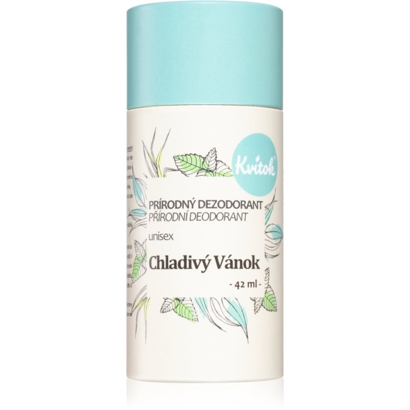 Kvitok Cool breeze deodorant cream pentru piele sensibila 42 ml