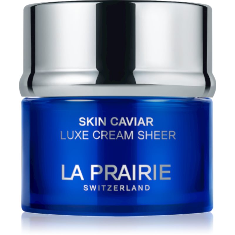 La Prairie Skin Caviar Luxe Cream Sheer cremă de lux pentru fermitate cu efect de nutritiv 50 ml La Prairie Skin Caviar Luxe Cream Sheer cremă de lux pentru fermitate cu efect de nutritiv 50 ml