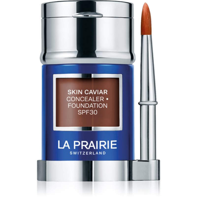 La Prairie Skin Caviar Concealer Foundation make-up si corector SPF 30 culoare Hazel NW-70 30 ml
