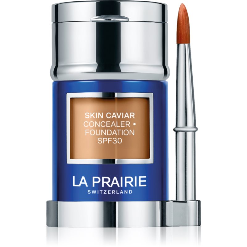 La Prairie Skin Caviar Concealer Foundation make-up si corector SPF 30 culoare Golden Beige W-30 30 ml