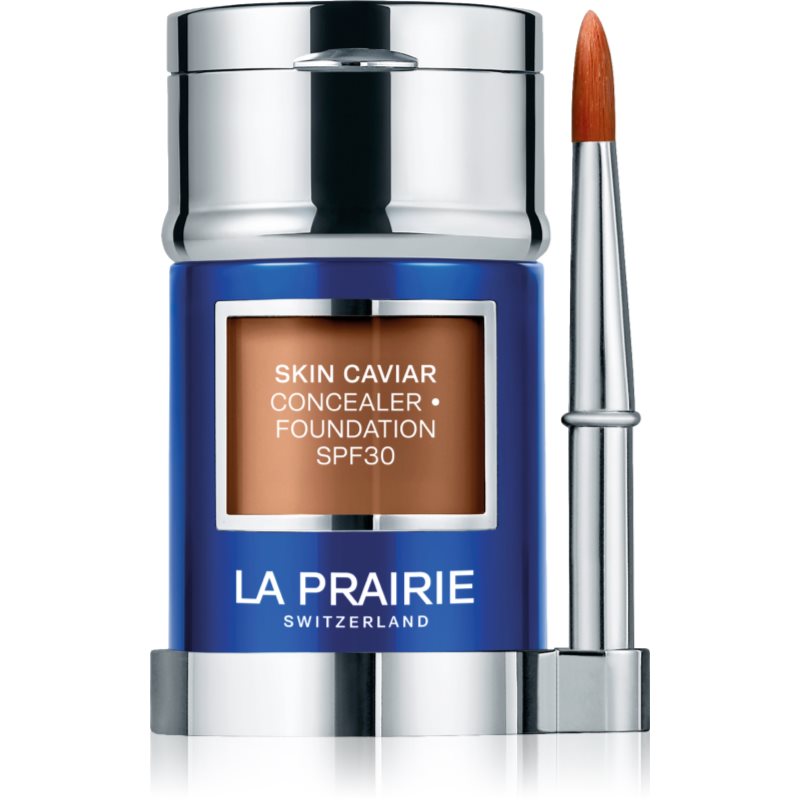 La Prairie Skin Caviar Concealer Foundation make-up si corector SPF 30 culoare Mocha W-50 30 ml