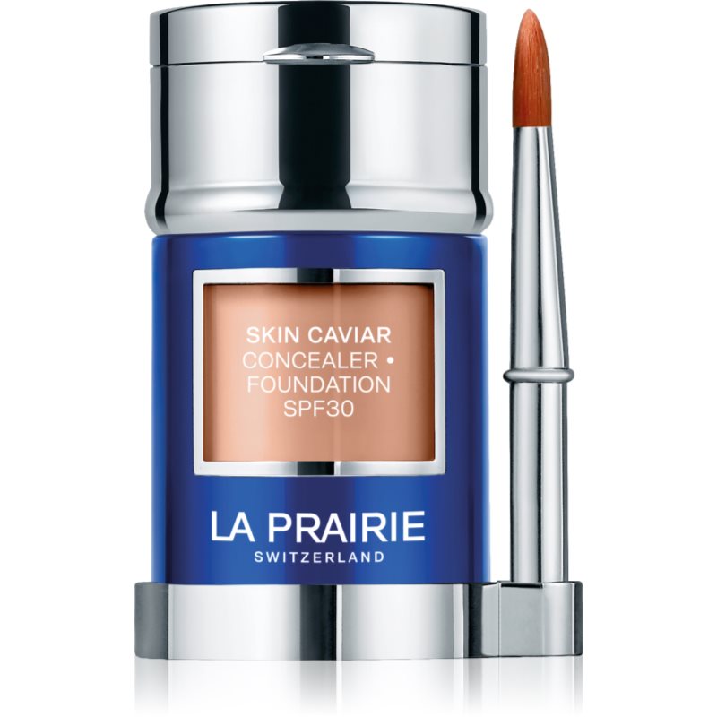 La Prairie Skin Caviar Concealer Foundation make-up si corector SPF 30 culoare Porcelain Blush NC-10 30 ml