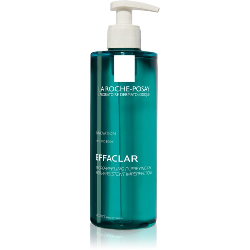 La Roche-Posay Effaclar gel exfoliant de curatare pentru ten gras si problematic 400 ml