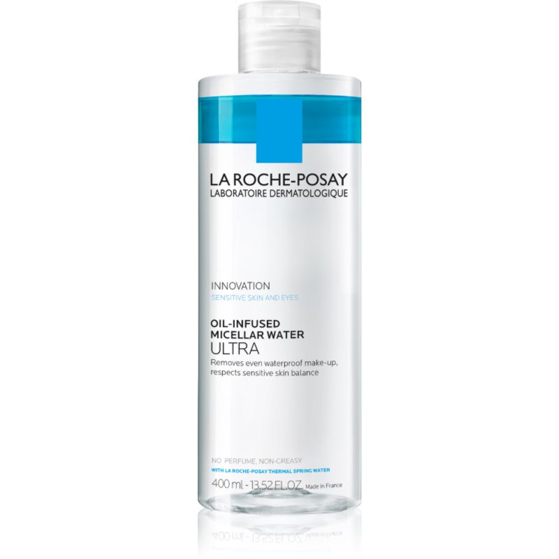 La Roche-Posay Physiologique Ultra apa micelara 2 in 1 cu ulei 400 ml