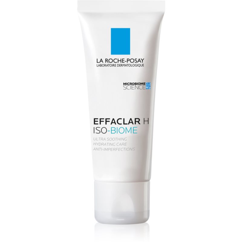 La Roche-Posay Effaclar H ISO-BIOME cremă hidratantă impotriva imperfectiunilor pielii cauzate de acnee 40 ml