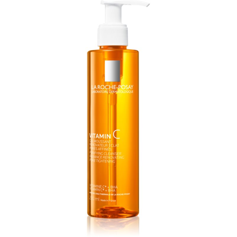 La Roche-Posay Pure Vitamin C gel spumant de curatare pentru o piele mai luminoasa 200 ml La Roche-Posay Pure Vitamin C gel spumant de curatare pentru o piele mai luminoasa 200 ml