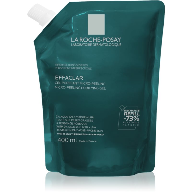 La Roche-Posay Effaclar gel exfoliant de curatare pentru ten gras si problematic 400 ml