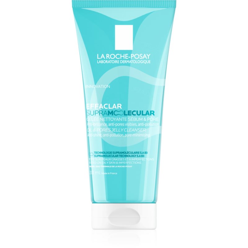 La Roche-Posay Effaclar Supramolecular gel de curățare pentru piele lucioasa cu pori dilatati 200 ml