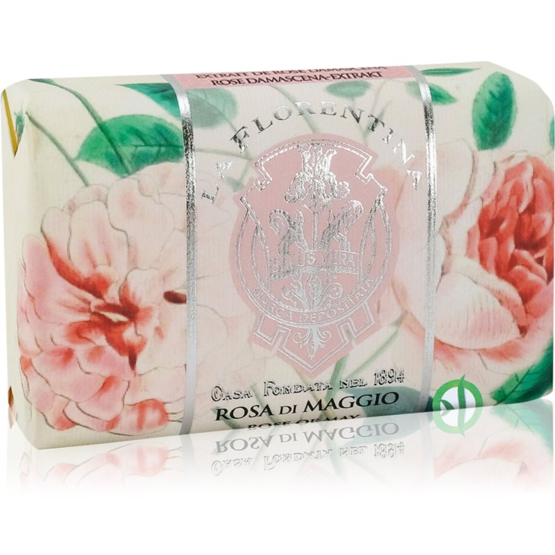 La Florentina Rose of May Hand Soap Sapun natural cu aromă de trandafiri 200 g