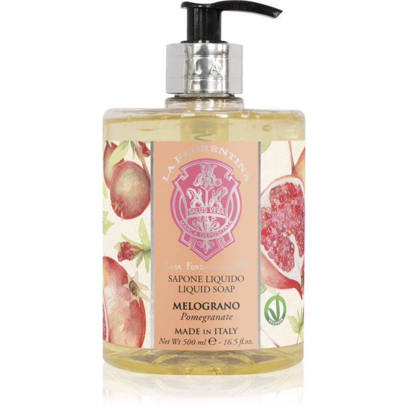 La Florentina Pomegranate Liquid Soap Săpun natural pentru mâini 500 ml