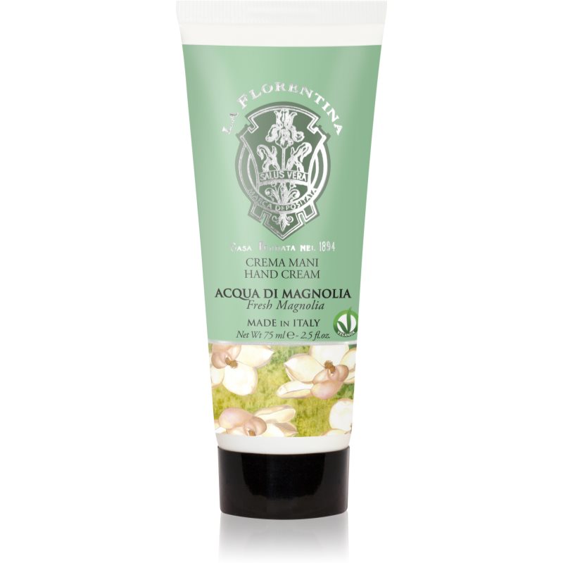 La Florentina Fresh Magnolia Hand Cream cremă naturală de mâini magnolie 75 ml