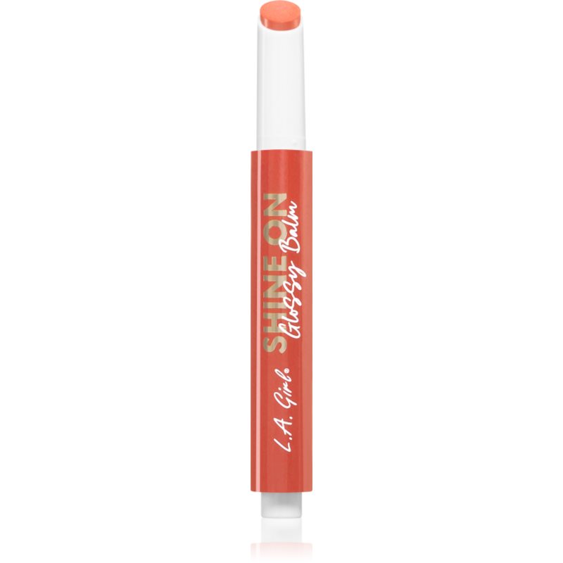 L.A. Girl Cosmetics Shine On balsam de buze tip gloss cu efect de hidratare culoare Peach Bellini 2 g