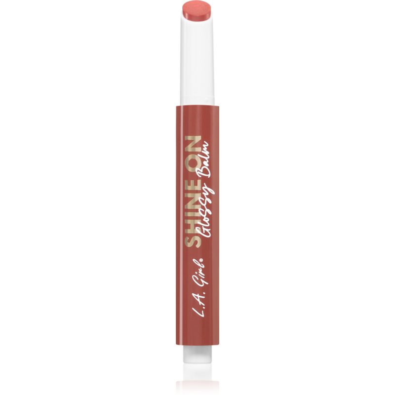 L.A. Girl Cosmetics Shine On balsam de buze tip gloss cu efect de hidratare culoare Honey Glazed 2 g